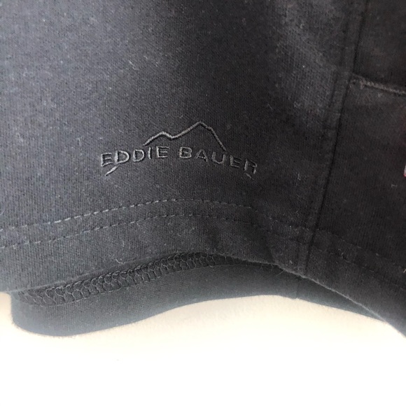 Eddie Bauer Mixed Media 1/4 Zip Pullover Jacket L - Picture 2 of 9